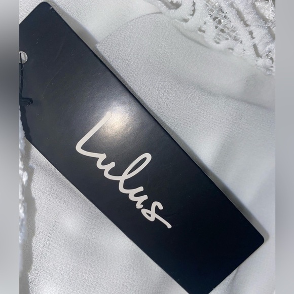 Lulu’s Lace Maxi Wedding Dress in WHT Size Small - Picture 10 of 16